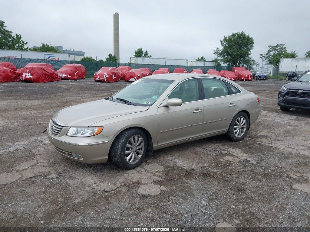 KMHFC46D58A320595 2008 HYUNDAI AZERA photo no. 2