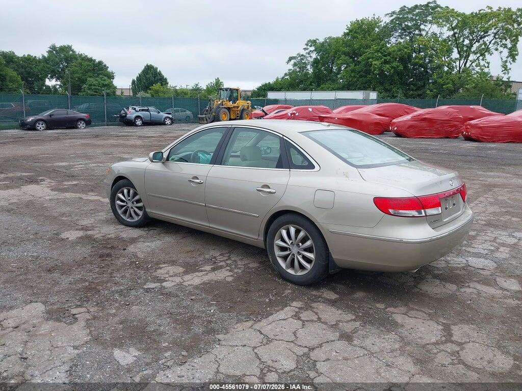 KMHFC46D58A320595 2008 HYUNDAI AZERA photo no. 3