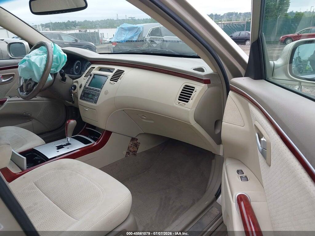 KMHFC46D58A320595 2008 HYUNDAI AZERA photo no. 5