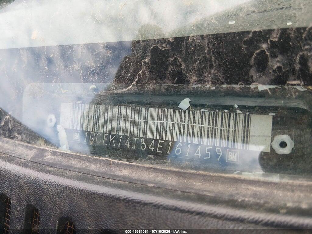 1GCEK14T34E161459 2004 CHEVROLET SILVERADO 1500 photo no. 9