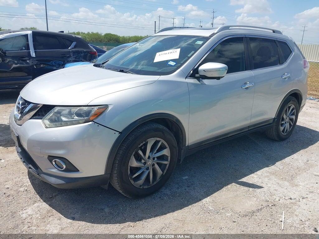 5N1AT2MT6FC844526 2015 NISSAN ROGUE photo no. 2