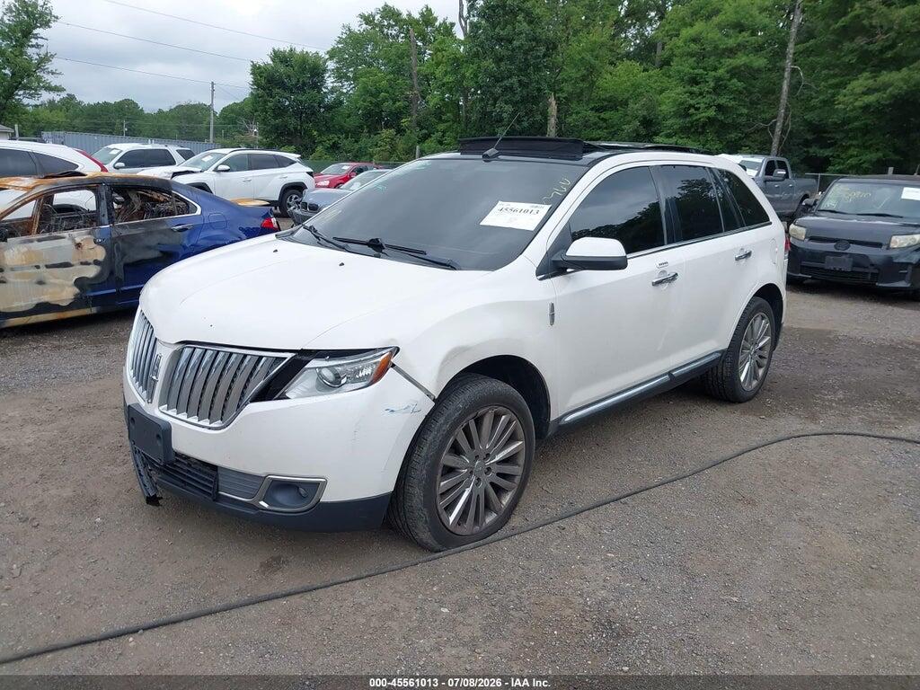 2LMDJ8JK8BBJ27223 2011 LINCOLN MKX photo no. 2
