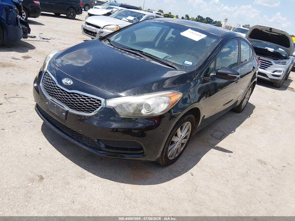 KNAFX4A63E5184339 2014 KIA FORTE photo no. 2