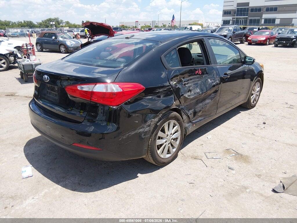 KNAFX4A63E5184339 2014 KIA FORTE photo no. 4