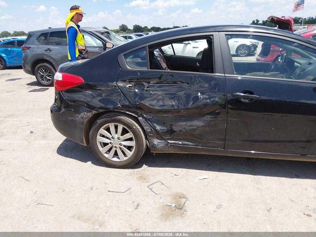KNAFX4A63E5184339 2014 KIA FORTE photo no. 6