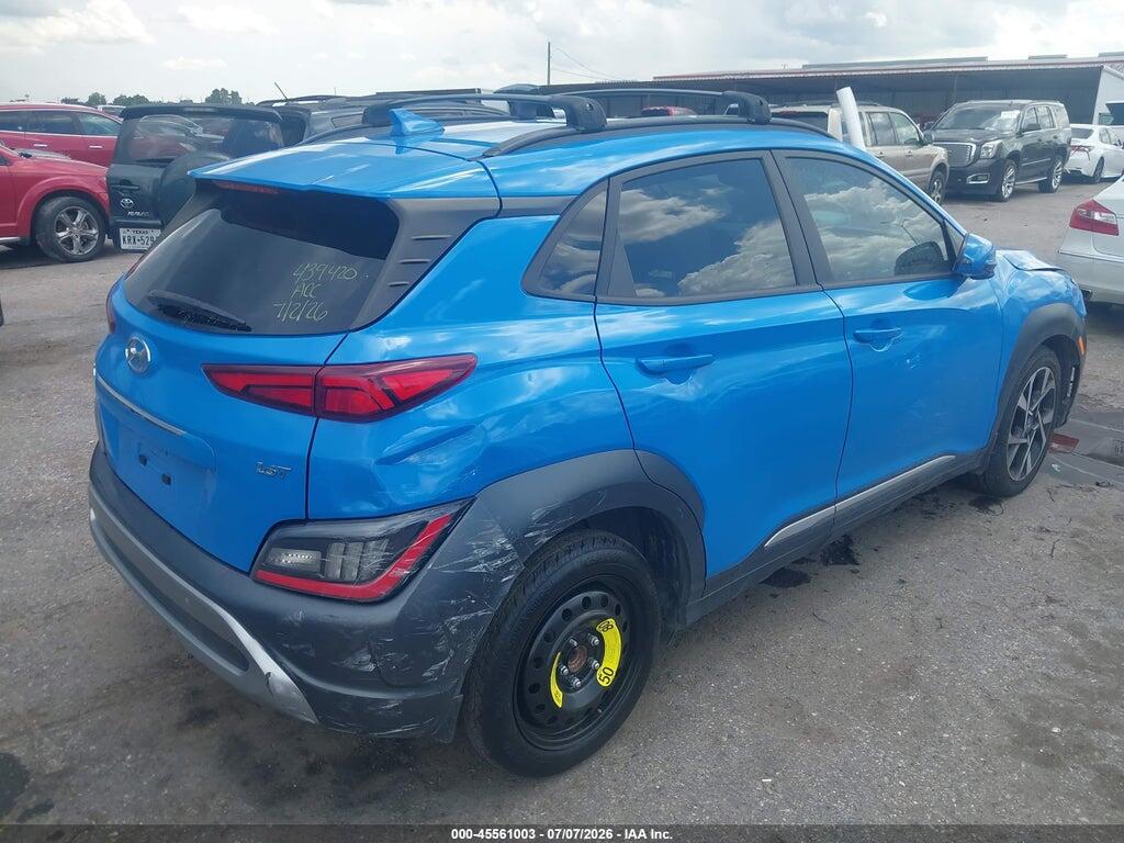 KM8K53A34NU843165 2022 HYUNDAI KONA photo no. 4