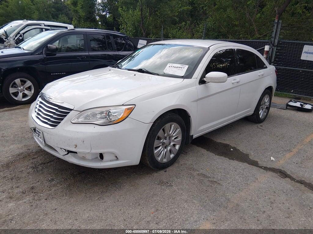 1C3CCBABXCN164738 2012 CHRYSLER 200 photo no. 2