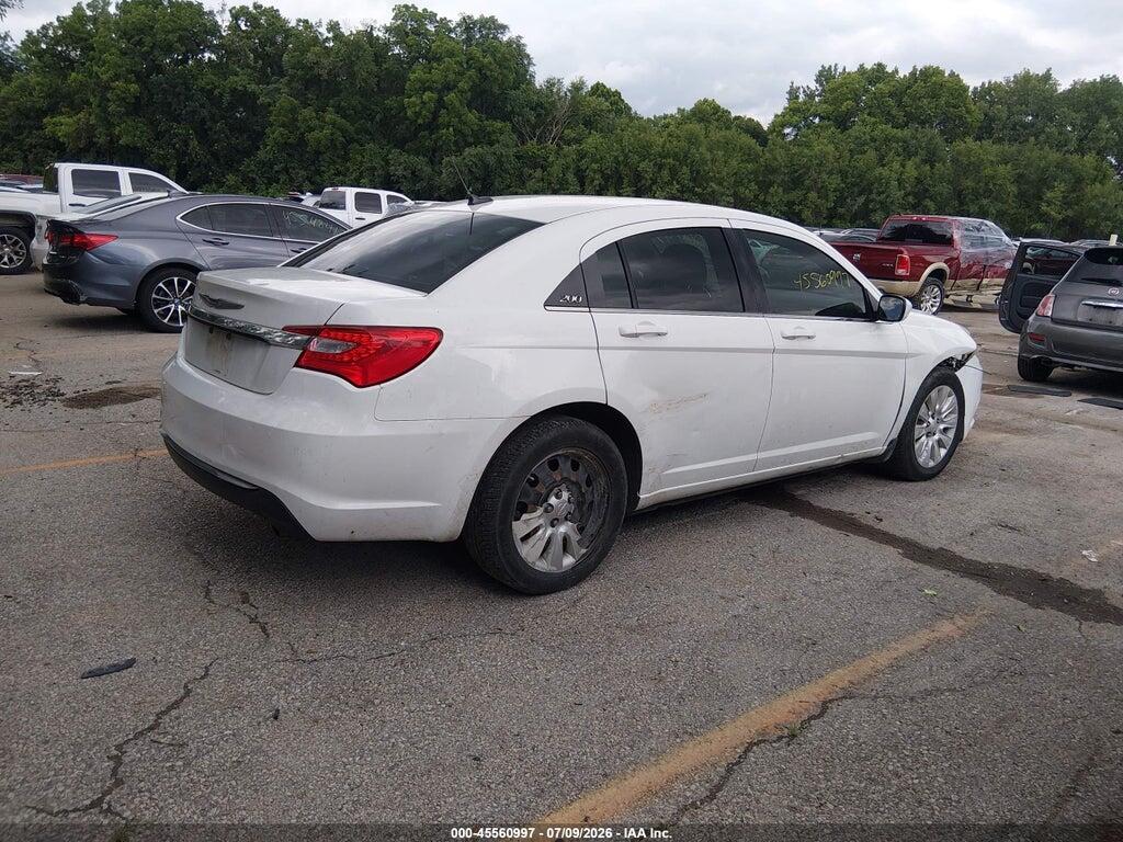 1C3CCBABXCN164738 2012 CHRYSLER 200 photo no. 4