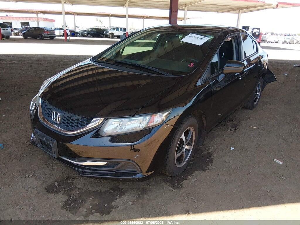 2HGFB2F78FH543722 2015 HONDA CIVIC photo no. 2
