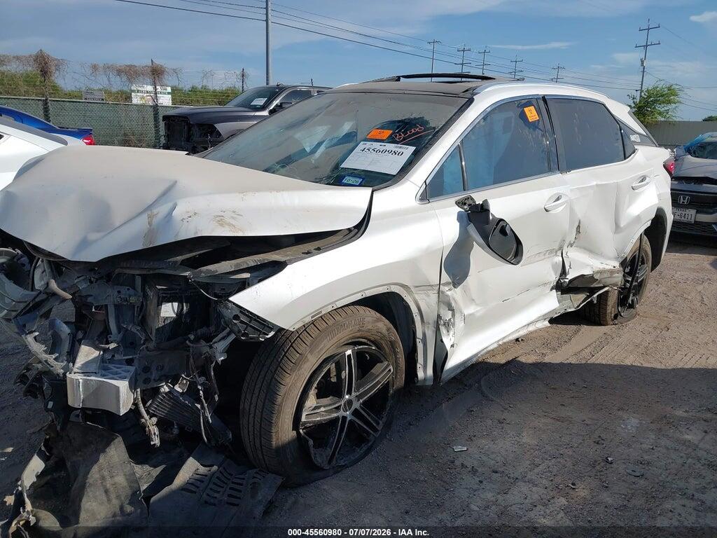 2T2ZZMCAXGC007865 2016 LEXUS RX 350 photo no. 2
