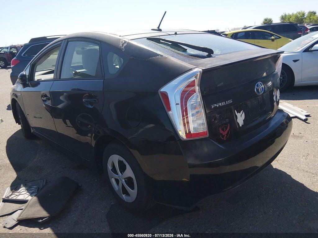 JTDKN3DU3F0435919 2015 TOYOTA PRIUS photo no. 3