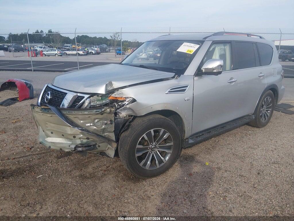 JN8AY2ND1L9107020 2020 NISSAN ARMADA photo no. 2
