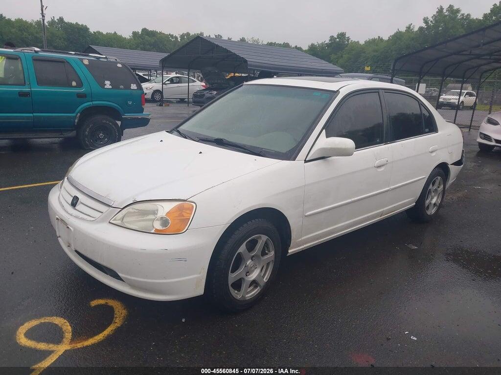 2HGES26722H590413 2002 HONDA CIVIC photo no. 2