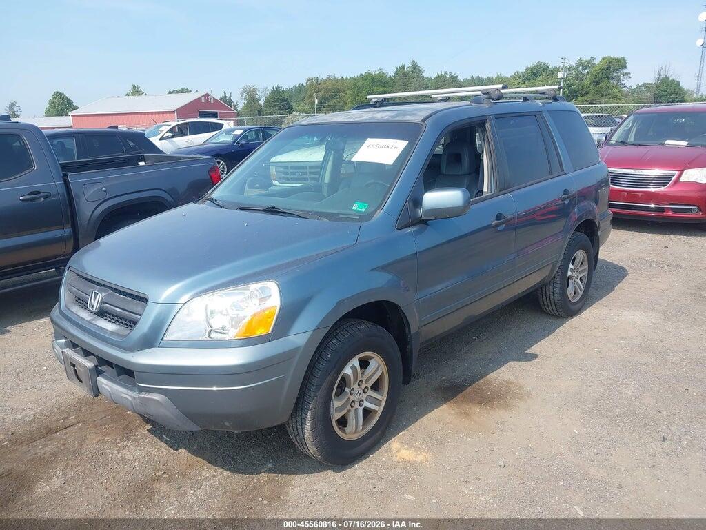 2HKYF18595H527276 2005 HONDA PILOT photo no. 2