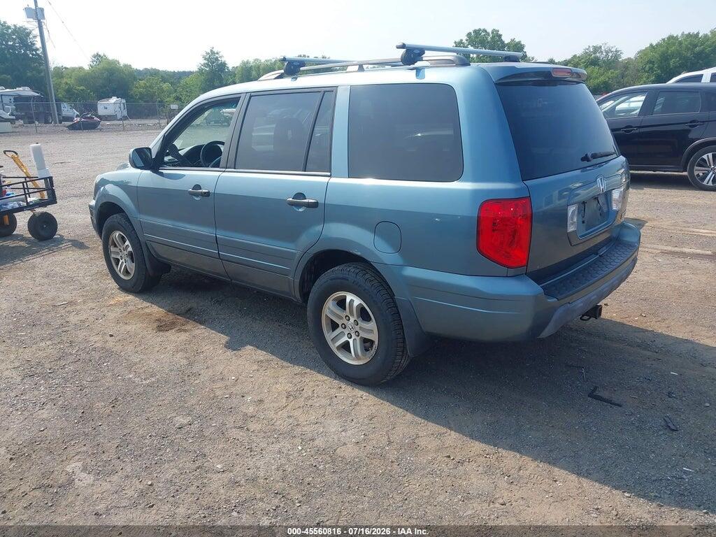 2HKYF18595H527276 2005 HONDA PILOT photo no. 3