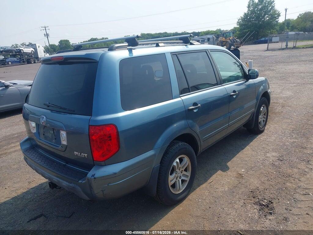 2HKYF18595H527276 2005 HONDA PILOT photo no. 4