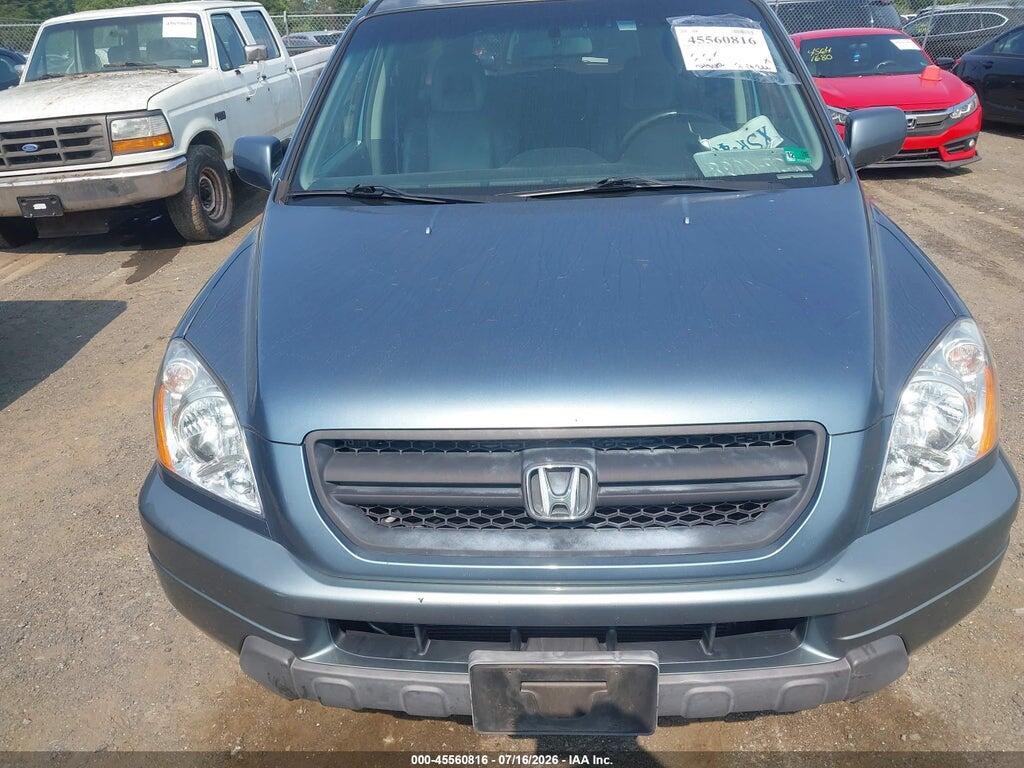 2HKYF18595H527276 2005 HONDA PILOT photo no. 6