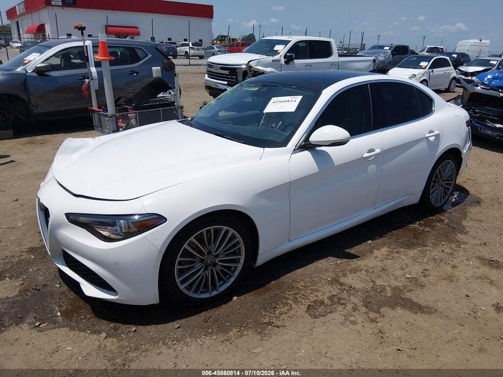 ZARFAECN0H7550089 2017 ALFA ROMEO GIULIA photo no. 2