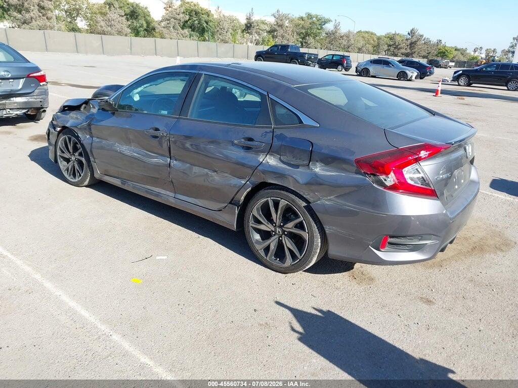 2HGFC2F81MH508314 2021 HONDA CIVIC photo no. 3