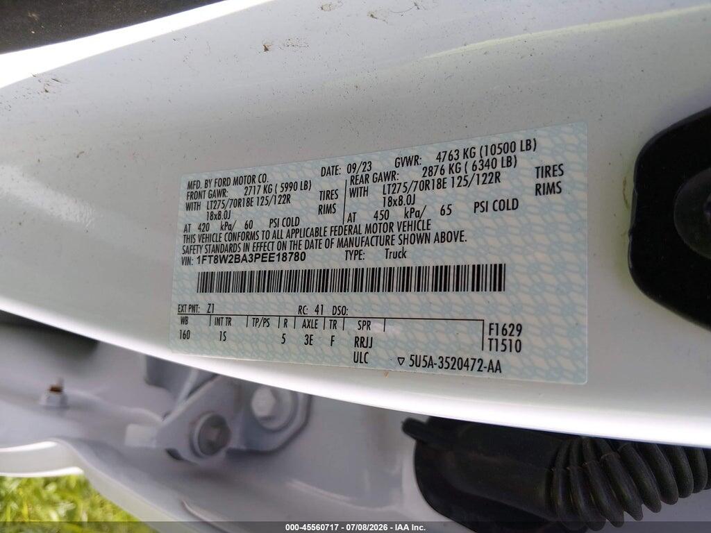 1FT8W2BA3PEE18780 2023 FORD F-250 photo no. 8