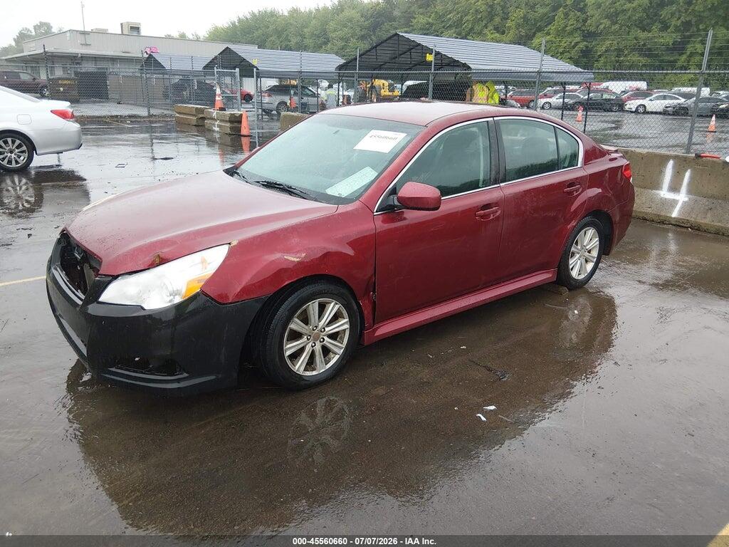 4S3BMBC61B3237641 2011 SUBARU LEGACY photo no. 2
