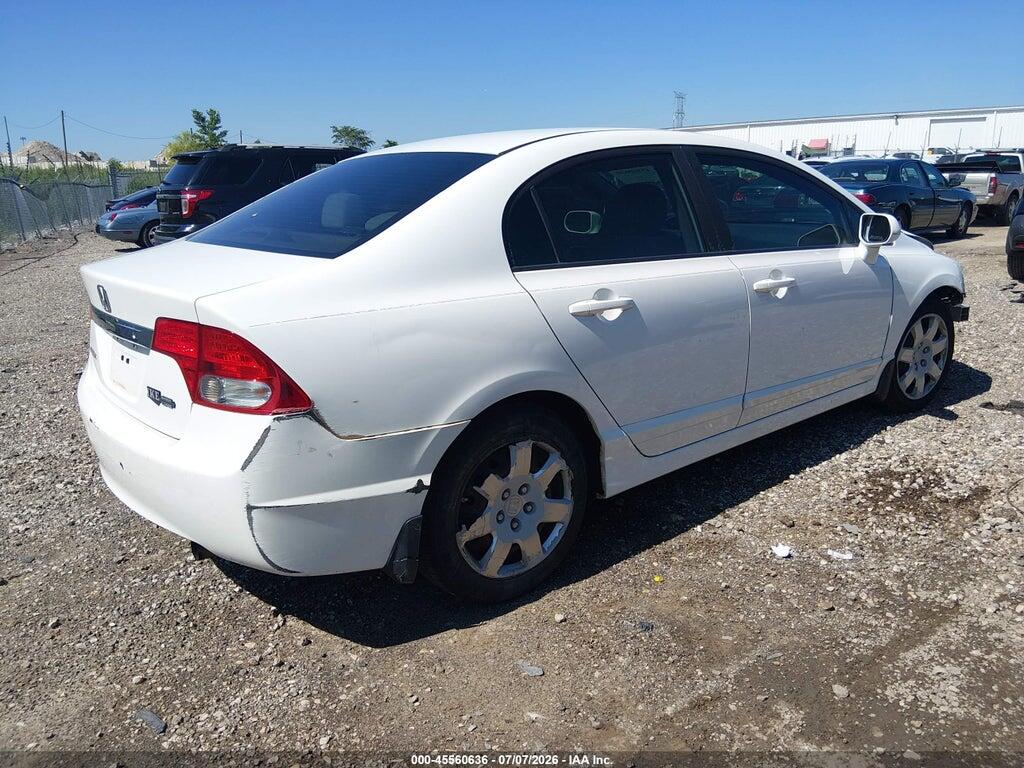 19XFA16509E041507 2009 HONDA CIVIC photo no. 4