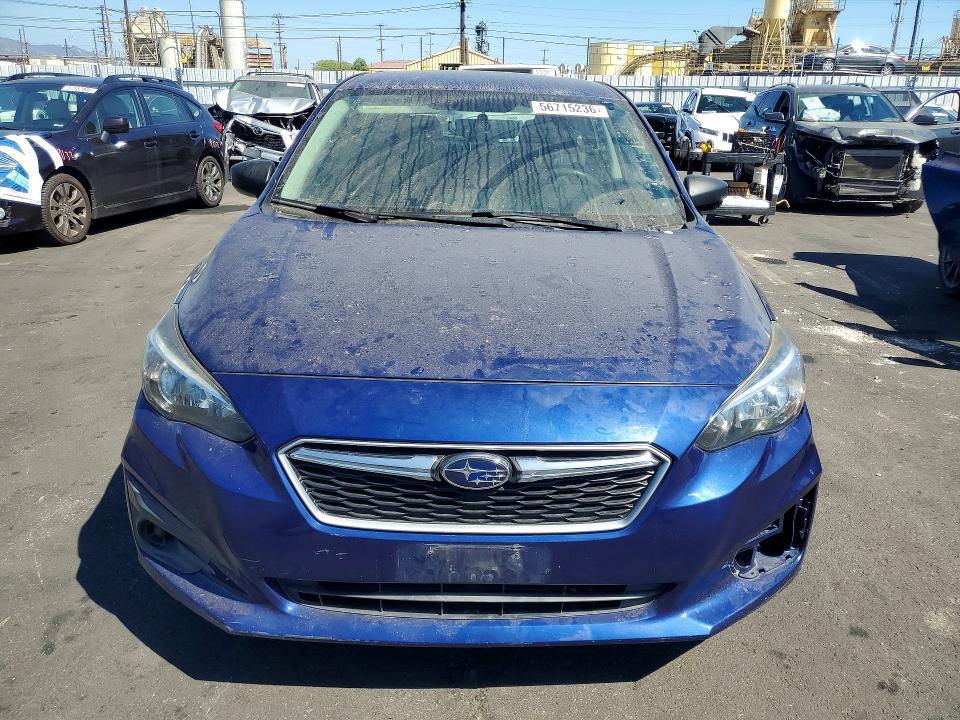 4S3GTAA65H3708186 2017 SUBARU IMPREZA photo no. 5