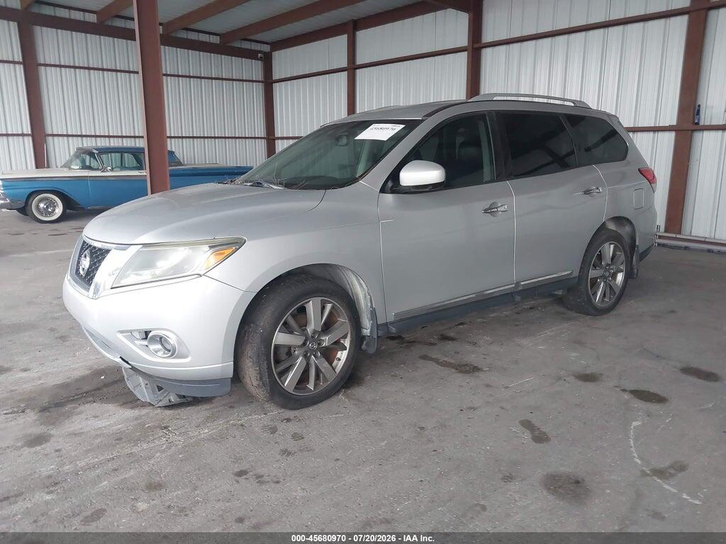 5N1AR2MN9DC654555 2013 NISSAN PATHFINDER photo no. 2
