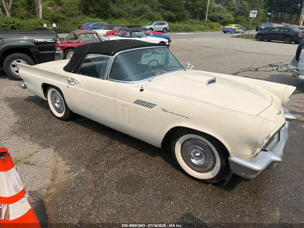 0000000D7FH394389 1957 FORD THUNDERBIRD photo no. 1