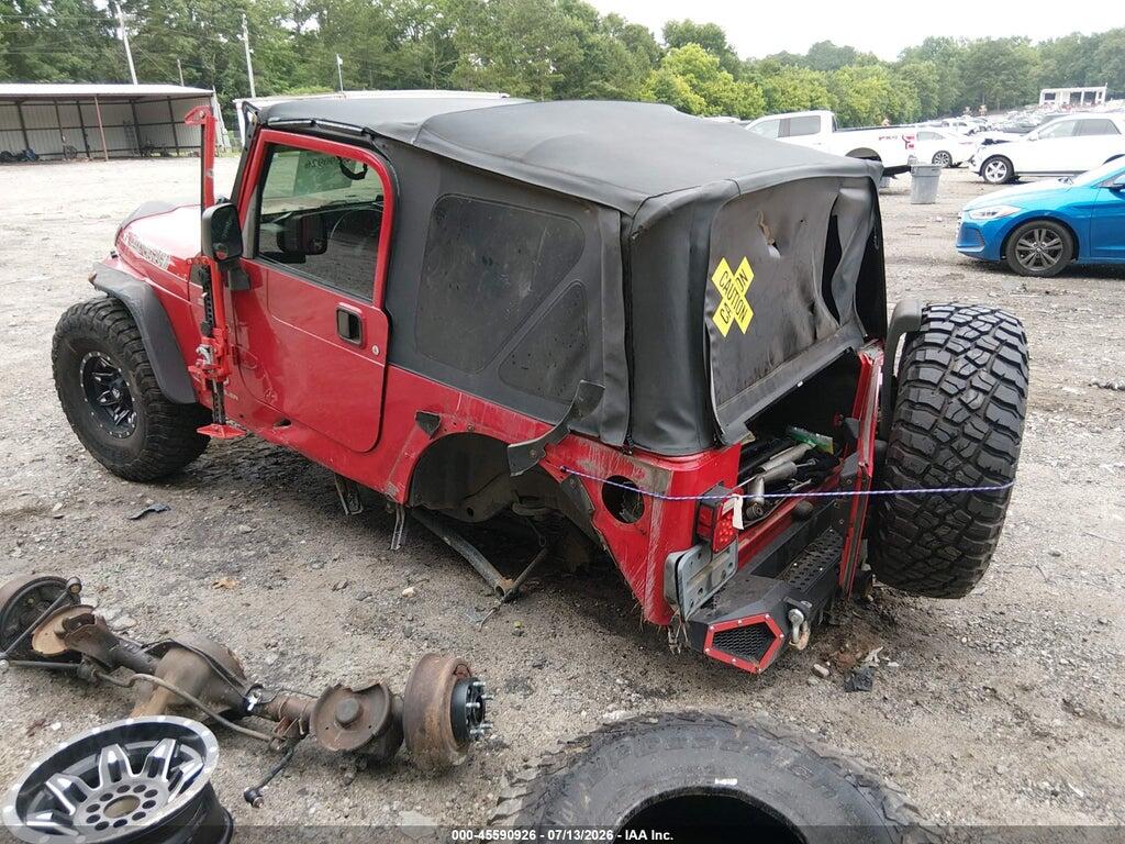 1J4FA49S43P321712 2003 JEEP WRANGLER photo no. 3