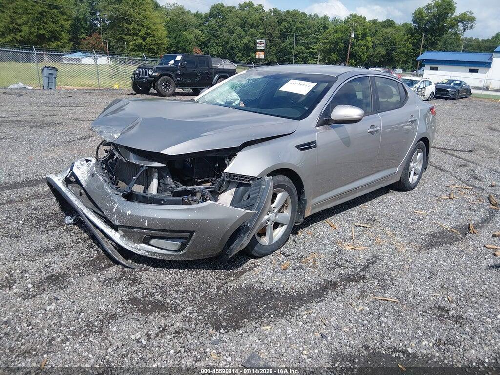 KNAGM4A77E5479322 2014 KIA OPTIMA photo no. 2