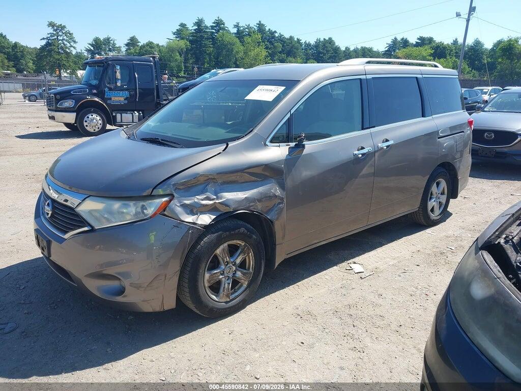 JN8AE2KP1E9103060 2014 NISSAN QUEST photo no. 2