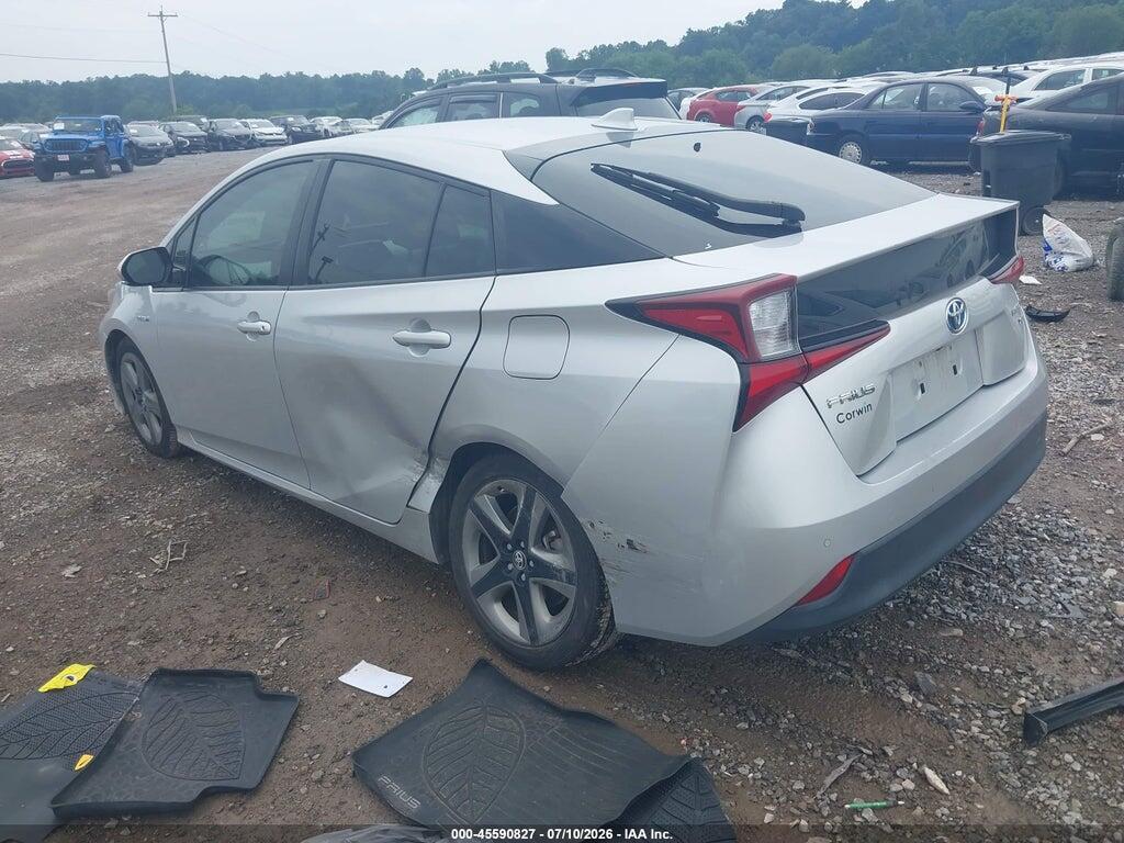 JTDKARFU6K3081558 2019 TOYOTA PRIUS photo no. 3