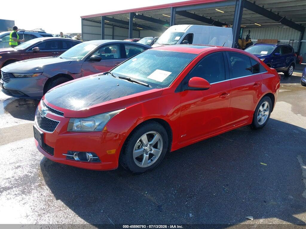 1G1PC5SB1D7187773 2013 CHEVROLET CRUZE photo no. 2