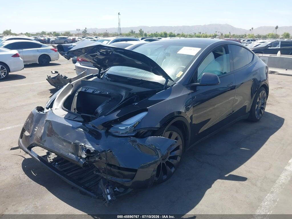 7SAYGDEF2SF311570 2025 TESLA MODEL Y photo no. 2