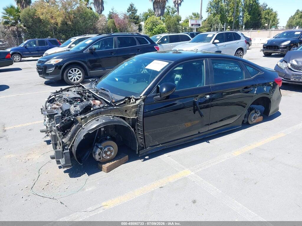 2HGFE2F59NH559805 2022 HONDA CIVIC photo no. 2