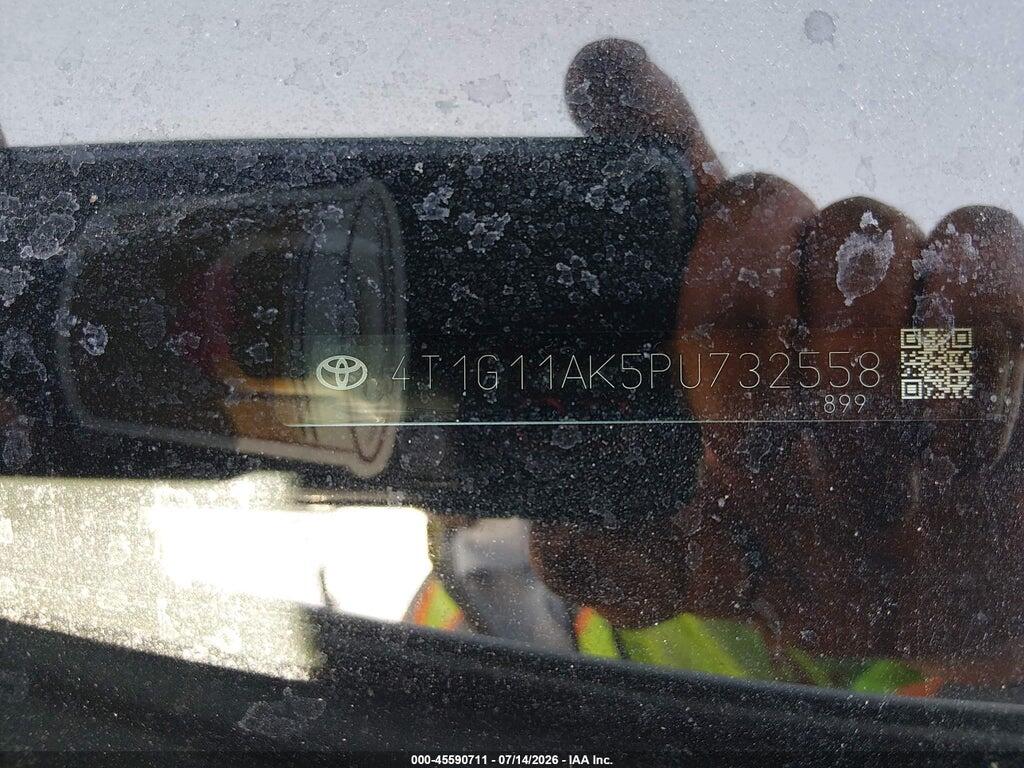 4T1G11AK5PU732558 2023 TOYOTA CAMRY photo no. 9