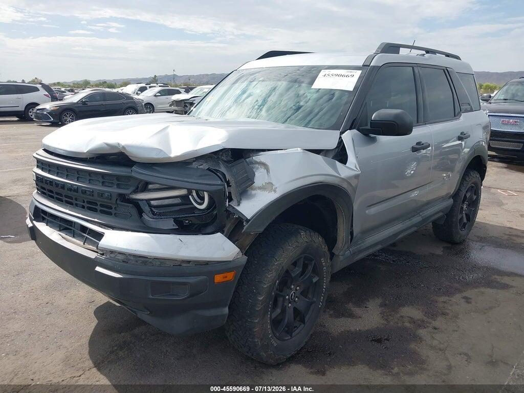 3FMCR9A60NRD75206 2022 FORD BRONCO SPORT photo no. 2