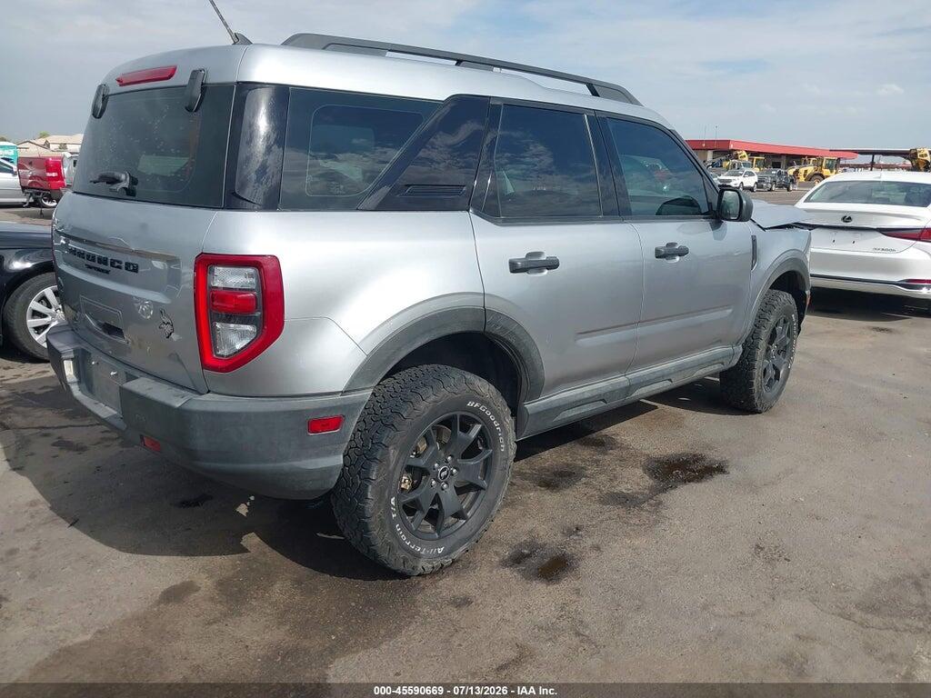 3FMCR9A60NRD75206 2022 FORD BRONCO SPORT photo no. 4
