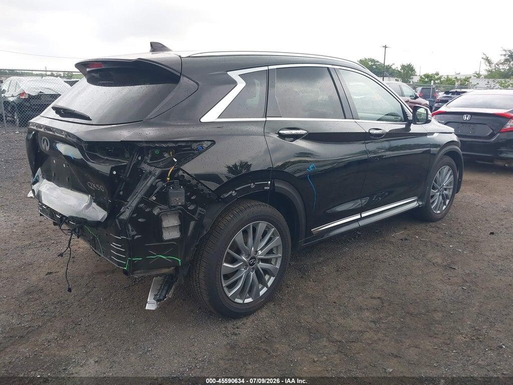 3PCAJ5BB6SF106714 2025 INFINITI QX50 photo no. 4