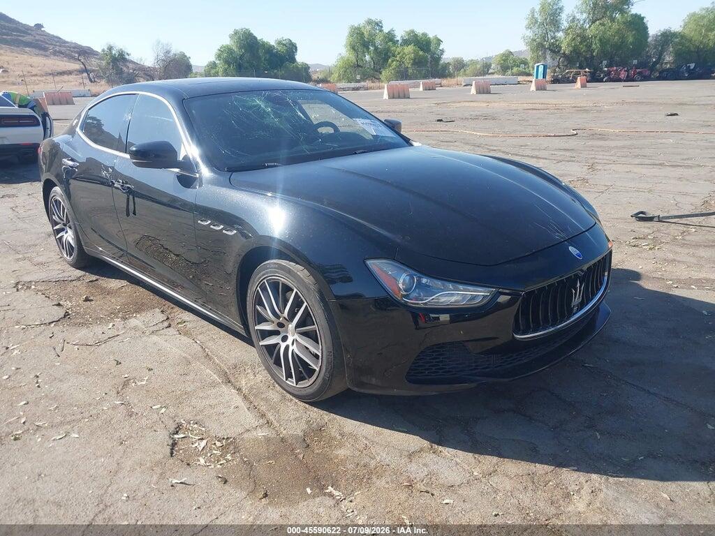 ZAM57XSA0H1219168 2017 MASERATI GHIBLI photo no. 1