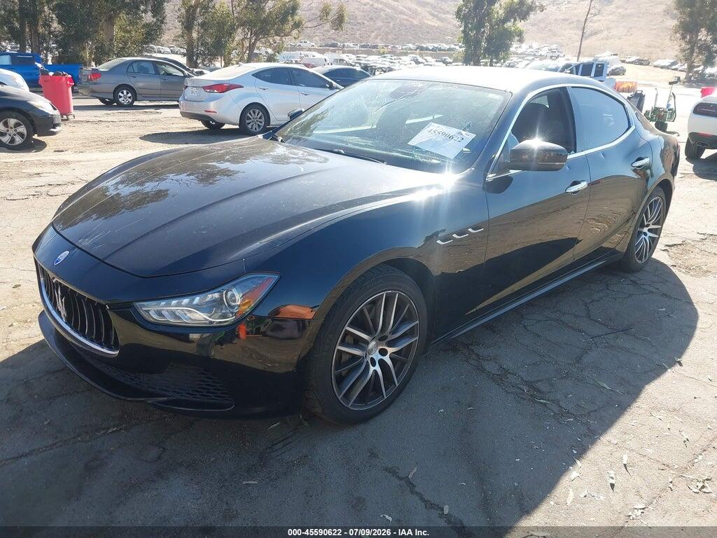 ZAM57XSA0H1219168 2017 MASERATI GHIBLI photo no. 2