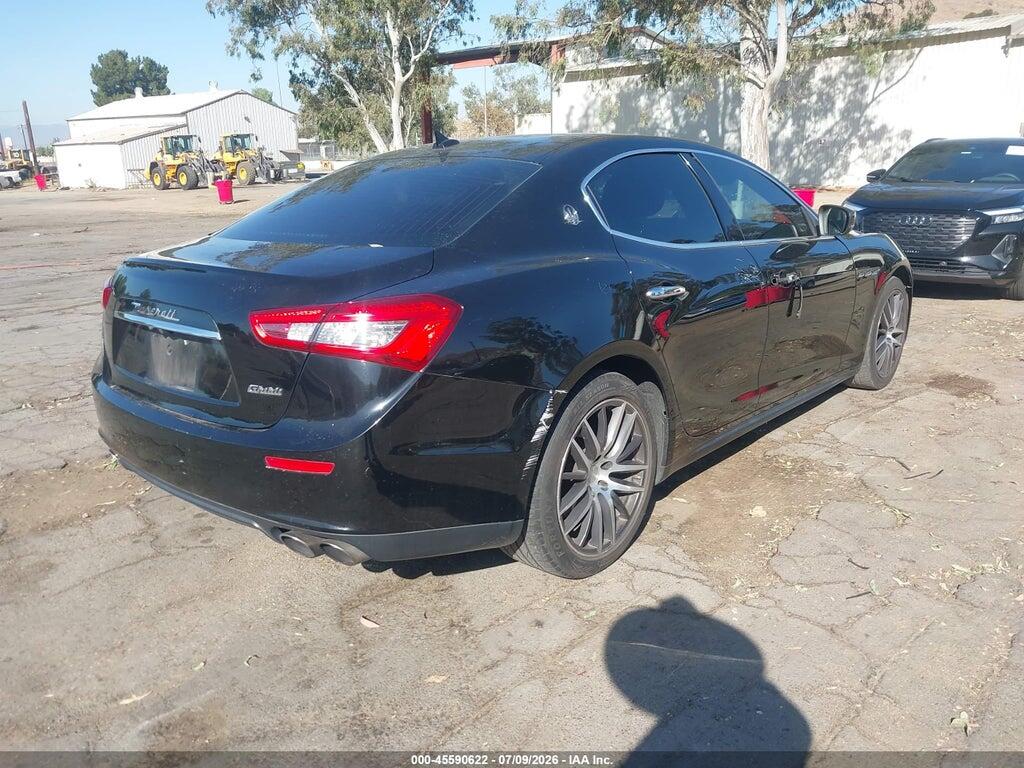 ZAM57XSA0H1219168 2017 MASERATI GHIBLI photo no. 4