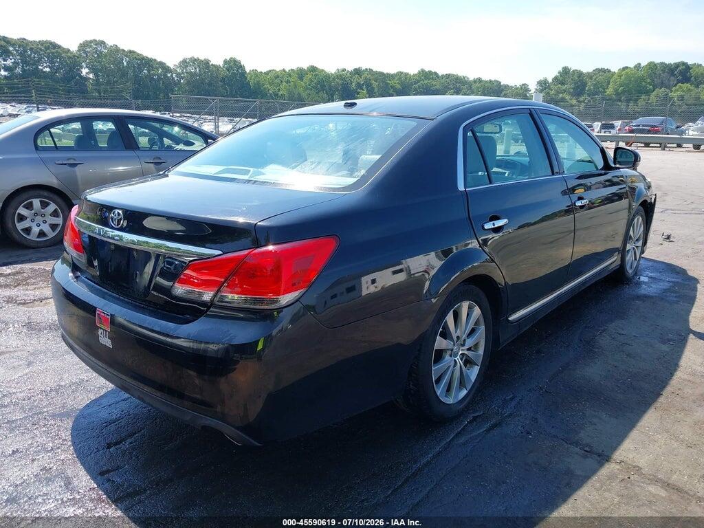 4T1BK3DBXCU461750 2012 TOYOTA AVALON photo no. 4