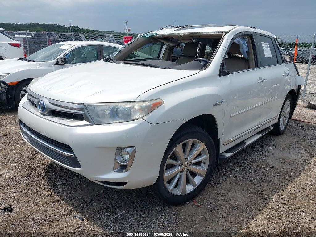 JTEDC3EH1D2013306 2013 TOYOTA HIGHLANDER HYBRID photo no. 2