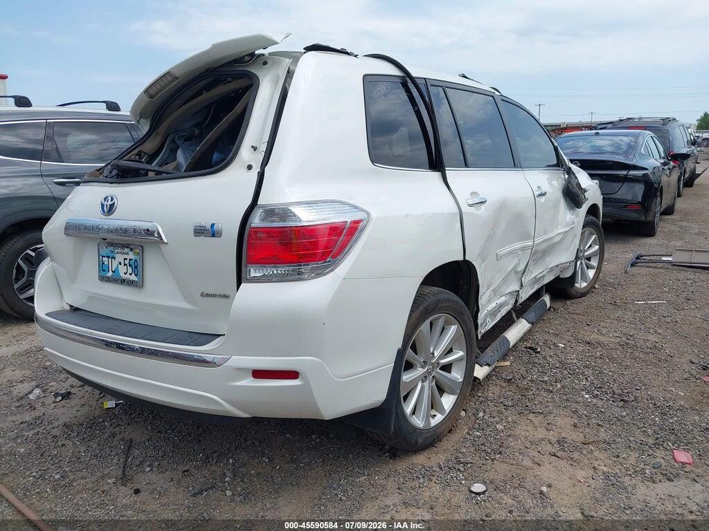 JTEDC3EH1D2013306 2013 TOYOTA HIGHLANDER HYBRID photo no. 4