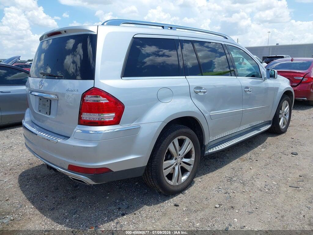 4JGBF7BE7BA705427 2011 MERCEDES-BENZ GL 450 photo no. 4