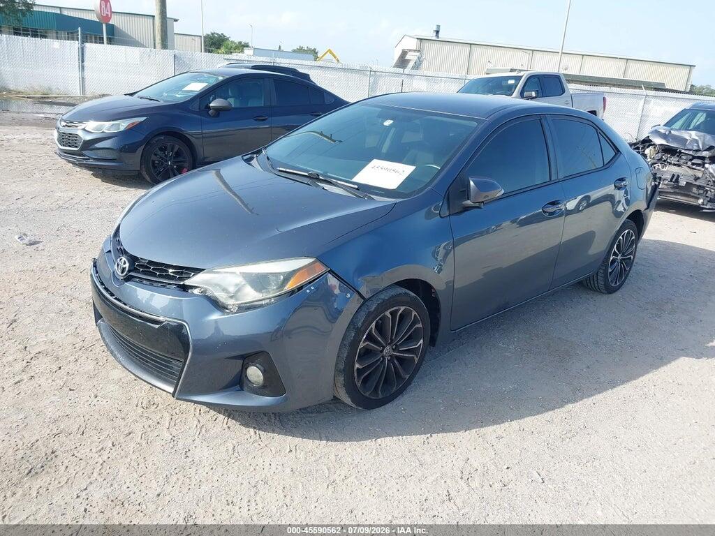 2T1BURHE6FC290874 2015 TOYOTA COROLLA photo no. 2