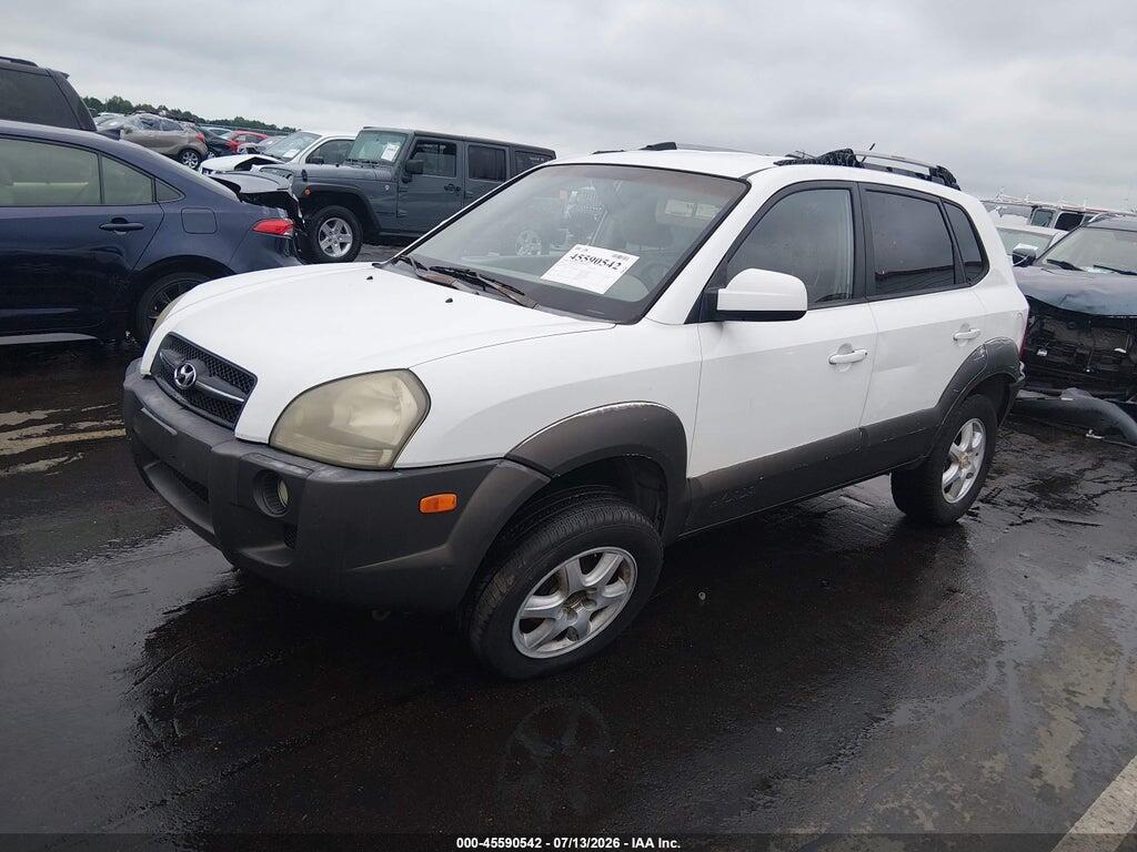 KM8JN12D15U044774 2005 HYUNDAI TUCSON photo no. 2