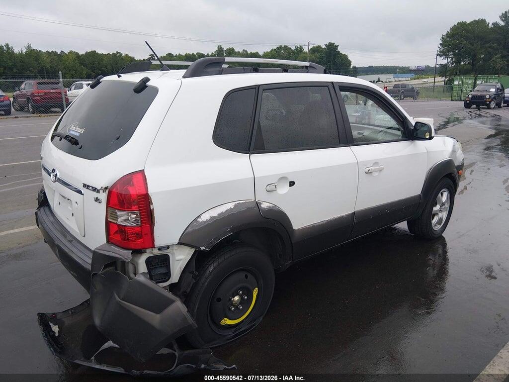 KM8JN12D15U044774 2005 HYUNDAI TUCSON photo no. 4